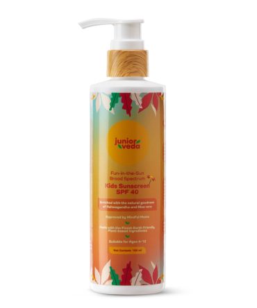 Junior Veda Fun-In-The-Sun Broad Spectrum Kids Sunscreen SPF40