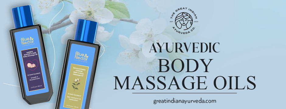 Ayurvedic body massage oils